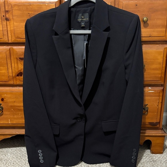 Worthington Elegant Black Suit Jacket - Picture 1 of 4